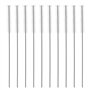 SG Store 10pcs 2.5mm Aide Auditive Tube Brosse Aide Auditive Nettoyage Kits Aide Vent Brosse pour Nettoyages Dragage Ventilation
