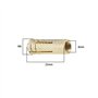 SG Store Lot de 20 chevilles M6 en laiton pour ancrage mural - Manchon de fixation en laiton pour ancrage dans des briques solid