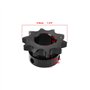 SG Store Chaîne #40/41 Vilebrequin 10 Dents Engrenage perforé Pignon d'arbre de Transmission avec Un alésage de 3/4" pour Karts 