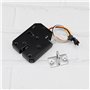 SG Store Lot de 2 Verrous Magnétiques électriques DC 12 V 2 A avec Interrupteur de Détection Crochet de Verrouillage 25,5 Mm pou
