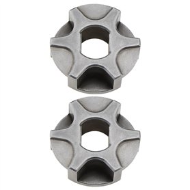 SG Store 2 Pièces 3/8"pignon de Tronçonneuse Ouverture Cannelée 9mm Engrenage de Guidage Intégré Tronçonneuse Électrique Pièces