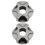 SG Store 2 Pièces 3/8"pignon de Tronçonneuse Ouverture Cannelée 9mm Engrenage de Guidage Intégré Tronçonneuse Électrique Pièces