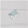 SG Store Lot de 8 charnières mécaniques à manivelle de 50 mm pour porte de placard de 15 à 19 mm pour porte de placard, camping-