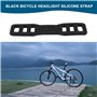 SG Store 10pcs Sangles de Vélo en Silicone Sangles Fixes en Silicone Pièce de Rechange pour éclairage de Vélo Accessoires de Cyc