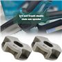SG Store Lot de 2 pignons de tronçonneuse à 6 dents de 10 x 8 mm avec trou central compatible avec tronçonneuse électrique Makit
