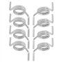 SG Store Lot de 8 ressorts de réparation de serrure de porte gauche et droite compatibles avec Mercedes W203 W211 W209 Classe C