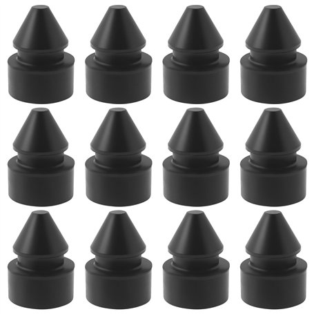 SG Store Lot de 12 tampons en caoutchouc pour automobile - Diamètre extérieur : 9