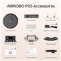 AIRROBO P20 Aspirateur Robot, 2800Pa Puissance d'Aspiration, 120 Mins d'Autonomie, Robot Aspirateur Intelligente Connecté WiFi/A