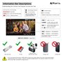 PORTTA Convertisseur VHS vers Numérique, Numerisation Cassette Video avec télécommande, RCA to HDMI Converter Compatible avec VH