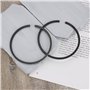 Briny River 1 Jeu de Segments de Piston de Tronçonneuse à Essence 13101-ZH9-000 13010-ZE8-601 Compatible avec Honda Le Moteur GX