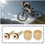 Briny River Lot de 8 Tuyaux de Frein à Disque Hydraulique pour Vélo Kit de Réparation de Vis à Ardillon Connecteur Olive Compati