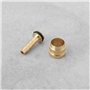 Briny River Lot de 8 Tuyaux de Frein à Disque Hydraulique pour Vélo Kit de Réparation de Vis à Ardillon Connecteur Olive Compati