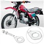Briny River Lot de 2 Paires de Tendeurs de Chaîne de 12 Mm Ajusteurs d'essieu de 12 Mm avec écrous pour Moto Tout-Terrain 110 CC