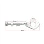 Briny River Lot de 2 Paires de Tendeurs de Chaîne de 12 Mm Ajusteurs d'essieu de 12 Mm avec écrous pour Moto Tout-Terrain 110 CC