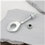 Briny River Lot de 2 Paires de Tendeurs de Chaîne de 12 Mm Ajusteurs d'essieu de 12 Mm avec écrous pour Moto Tout-Terrain 110 CC