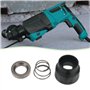 Briny River 1 ensemble de mandrins pour marteau perforateur SDS 455393-4, accessoires de tête de perceuse compatibles avec Makit