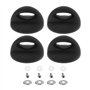 Briny River Lot de 4 Boutons de Couvercle de Casserole M5 75 X 45 Mm Compatibles avec Les Mijoteuses Les Mijoteuses Et Divers Co