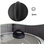 Briny River Lot de 4 Boutons de Couvercle de Casserole M5 75 X 45 Mm Compatibles avec Les Mijoteuses Les Mijoteuses Et Divers Co