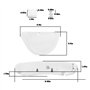 Briny River Pod de Nettoyage de Piscine Swing AXV417WHP Compatible avec Hayward Navigator/Pool Vac/Ultra/Plus Arneson AXV604WHP 