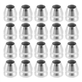 Briny River Lot de 20 Cales de Sécurité Rondes de 8 Mm pour Manche de Marteau Adaptées Aux Haches Et Marteaux