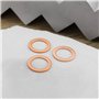 Briny River 40x Rondelles en Cuivre pour Conduites de Frein Automobiles M10 14 X 10 X 1 Mm Compatibles avec HEL Les Vélos