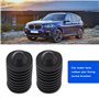 Briny River 4 Pièces Support de Refroidisseur d'eau Compatible avec BMW Série 1 3 5 7 X3 X5 Z4 Pièce 17117514402
