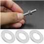Briny River 200pcs Rondelles Plates en Acier Inoxydable M8 8x12x0,2 Mm pour Télécommandes Voitures Motos Meubles