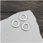 Briny River 200pcs Rondelles Plates en Acier Inoxydable M8 8x12x0,2 Mm pour Télécommandes Voitures Motos Meubles