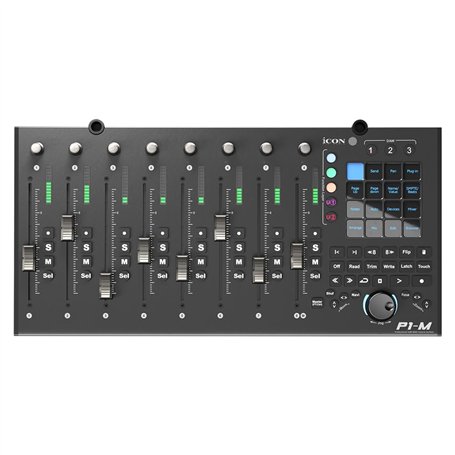 Icon - P1-M - Surface de contrôle 8 canaux pour Station Audionumérique
