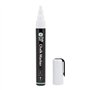 SECURIT Chalkstar Lot de 2 marqueurs à craie liquide blanche pour tableau noir, tableau à magnésie, fenêtre ou verre - Pointe ro