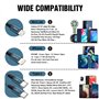 Câble Multi USB, 4 en 1 Câble Universel [1.2M] Multi USB Câble de Chargement en Nylon avec Micro USB Type C Lightning Câble pour