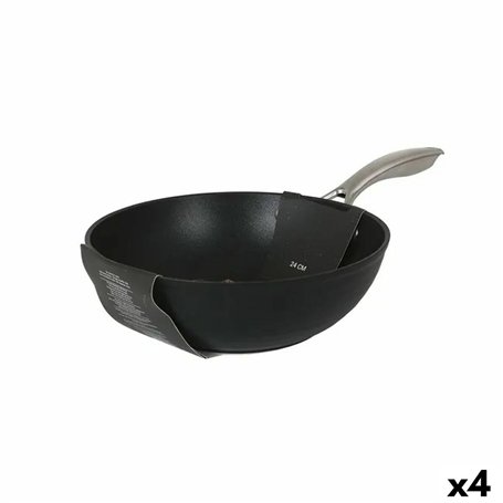 Wok Quttin Spiral Aluminium forgé Ø 28 cm (4 Unités)