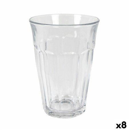 Set de Verres Duralex Picardie Transparent 4 Pièces 360 ml (8 Unités)