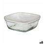 Panier-repas carré avec couvercle Duralex FreshBox 1