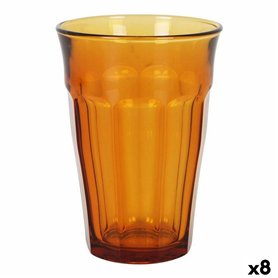 Set de Verres Duralex Picardie Ambre 4 Pièces 360 ml (8 Unités)