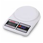 balance de cuisine Basic Home Numérique 7 kg Blanc 23 x 16 x 3,6 cm (6 Unités)