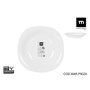 Assiette creuse La Mediterránea Palaos 21 x 21 x 3,5 cm (36 Unités)