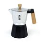 Cafetière Italienne Quttin Aluminium 6 Tasses (6 Unités)