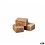 Bois avec cire pour barbecue Algon Bois (24 Unités)