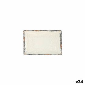 Plateau La Mediterránea Albus 20 x 13 x 2 cm (24 Unités)