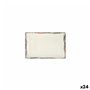 Plateau La Mediterránea Albus 20 x 13 x 2 cm (24 Unités)