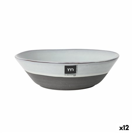 Assiette creuse La Mediterránea Black clay