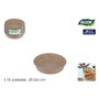 Moule pour four Algon 12 x 3 cm (18 Pièces) (24 Unités)