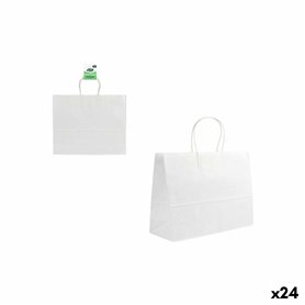 Ensemble de sac alimentaire réutilisable Algon Blanc 3 Pièces (24 Unités)