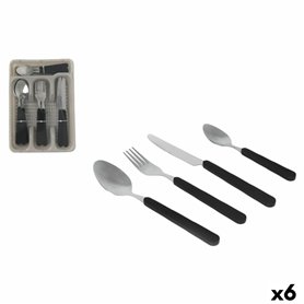 Couverts Quttin Atenas Plastique 17 Pièces (6 Unités)