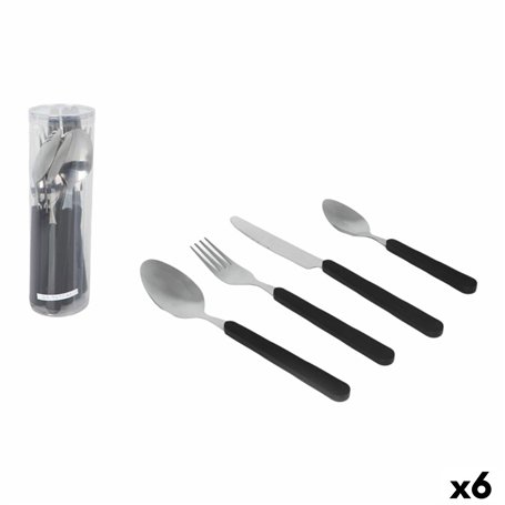 Couverts Quttin Plastique 16 Pièces (6 Unités)