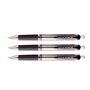 UNI-BALL Lot de 3 Rollers encre gel Impact Signo Broad UMN152/10S auto rétractable grip pointe large 1mm noir