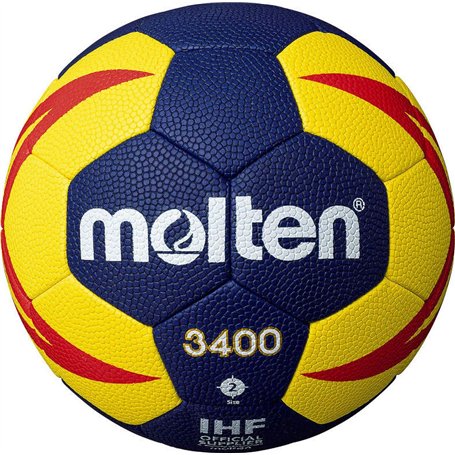 Molten - Ballon de Handball HX3400 Noir