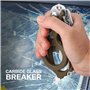 DADEA Raptor Response Sécateur d'urgence 6 en 1, pince multifonction avec coupe-sangle et coupe-verre, Marron