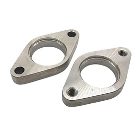 HCPGBGLBTF en Acier Inoxydable 35/38mm 304 Inlet d'échappement de Tuyau d'échappement de Bride Joint d'échappement Automobile